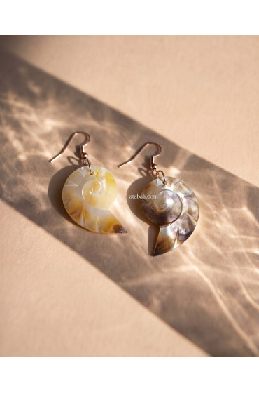 Handmade Shell Earrings